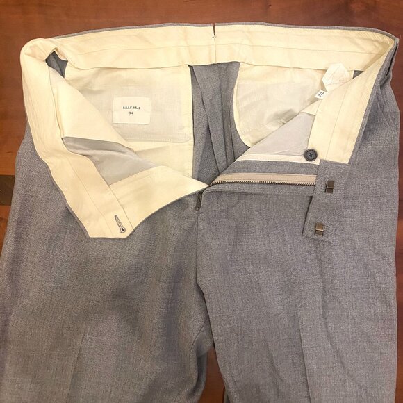 Twill Double Pleated Trouser from Billy Reid - Picture 1 of 7